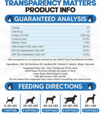 Omega 3 Fish Oil for Dogs Capsules - Salmon Oil for Dogs - Dog Fish Oil Supplement May Help Shedding, Allergy, Itching - Support Dry Skin, Joints - Dog Skin and Coat Supplement - 180 Fish Oil Pills