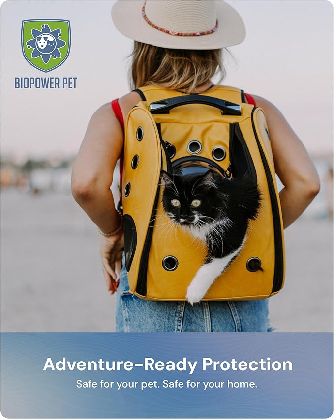 Natural Flea & Tick Repellent Collar Tag for Dogs & Cats – BioPower Pet Shield – Safe for Pets When Used as Directed – Lasts 1 Full Year - Small Tag (<10 Lbs) - 3 Pack