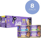 Tiki Cat After Dark Soft Pate Wet Cat Food, Variety Pack, 5.5 oz. Can (8 Count)