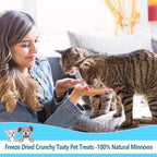 Minnows - 8.5 oz Freeze Dried - 100% Natural Premium Cat & Dog Treat