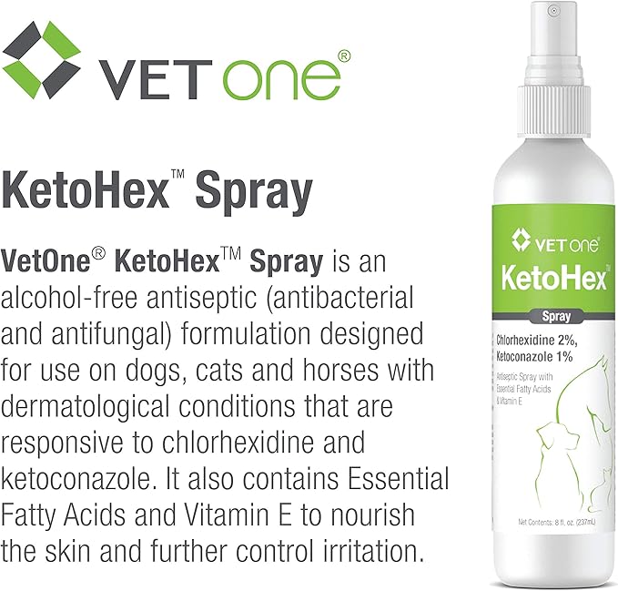 Vet One Ketohex Spray, 8 oz