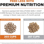 Go! Solutions Skin + Coat Care, Dry Dog Food, Salmon Recipe with Grains, 22 lb Bag