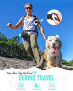 Lesotc Dog Water Bottle, Portable Dog Water Dispenser, Leak Proof Dog Travel Water Bottle Pet Water Bottle for Outdoor Walking, Hiking, Travel, BPA-Free, Lightweight