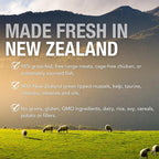 Feline Natural New Zealand Canned Catfood Wet Food, High-Meat, Low-Carb, & Grain Free Cat Food Wet, Lamb & Salmon Feast, 6 oz, Pack of 12