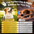 Hemp & Melatonin Calming Drops for Dogs – Day & Night Calming Treat for Anxiety Relief, Stress, Aggression, Separation, Relaxation & Sleep Aid, Chicken Flavor, 2 FL Oz