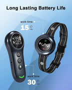 2-in-1 Dog Shock Collar & Dog Bark Collar - Rechargeable Dog Training Collar with Remote Control for 5-150 lbs, Dog Collars 5 Sensitivity Levels, IP67 Waterproof for Large Medium Small Dogs