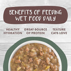 Weruva Classic Cat Stews!, Stir The Pot with Lamb, Chicken & Salmon in Gravy, 3oz Pouch (Pack of 12)