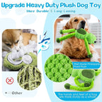 Large Squeaky Dog Toys : Plush Stuffed Dog Chew Toy with Soft Fabric-Interactive Puppy Toys to Keep Them Busy