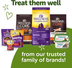 Whimzees Wellness Brushzees Dog Dental Treats, Natural Chews, Large Size Stick, (6 Count)