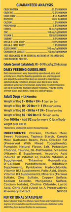 Nature′s Recipe Grain Free Chicken, Sweet Potato & Pumpkin Recipe Dry Dog Food, 4 lb. Bag