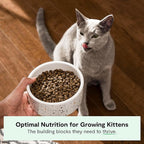 Open Farm, Grain Free Dry Kitten Food, Nutrient Dense Kibble with Protein, Vitamin A, Taurine, Naturally Occurring Fibers & Prebiotics, Homestead Turkey & Chicken Recipe for Kittens, 4lb Bag