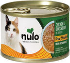 Nulo Real Shreds with Organ Meat Wet Canned Cat Food, Chicken & Duck, 6.0 Ounce, 8 Cans