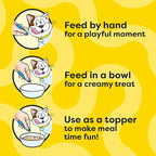 Temptations Creamy Puree Mix-Ups Squeezable Lickable Wet Cat Treats, Tuna Flavor, Salmon Flavor, and Seafood Medley Flavor, 0.42 oz. Tubes, 24 Count
