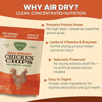 Gaines Family Farmstead Chicken Chips for Dogs – 6 oz Natural, High-Protein Dog Treats, Rawhide-Free Chews, Single Ingredient, Grain-Free, Made in USA