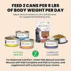 almo nature HQS Natural Wet Cat Food Tuna and Clams in Broth 2.47 oz (Pack of 24)