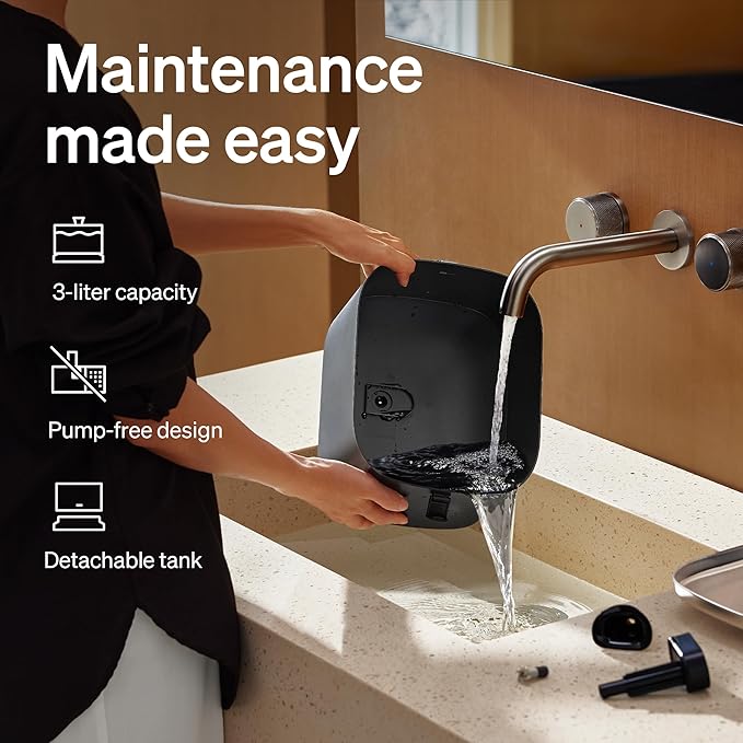 PETLIBRO Upgrade Cat Water Fountain + 4 Packs Genuine Cat Fountain Filter Replacement, Dockstream 2 Smart App Monitoring 5G WiFi Auto Cat Fountain Stainless Steel Tray for Drinking, 3L/101oz