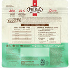 Primal Freeze Dried Raw Dog Food Nuggets, Chicken, Complete & Balanced Meal, Also Use as Topper or Treat, Premium, Healthy, Grain Free, High Protein Raw Dog Food, 5.5 oz