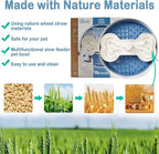 Suhaco 4 in 1 Puzzle Feeder Dog Bowls Slow Feeder Dog Bowls Large Slow Feeding Bowl for Dogs, Dog Puzzle Game Slow Feeder for Dry and Wet Food Dog Food Bowl for Large Dogs, 9.8IN (Blue)