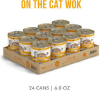 Weruva TruLuxe Cat Food, On The Cat Wok with Chicken Breast & Beef in Pumpkin Soup, 6oz Can (Pack of 24)