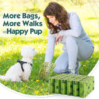 1080 Dog Poop Bags Bulk Value Pack, Strong Leak-Proof Doggie Bags for Poop, Dog Waste Bag Refill Rolls for Dogs(Scented)