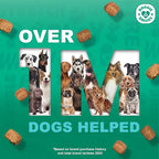 Doggie Dailies Calming Chews, Melatonin & Chamomile for Stress Relief, Relaxation & Anxiety (Peanut Butter, 225 Soft Chews)