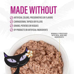 Tiki Cat After Dark Soft Pate, Turkey & Turkey Liver, High-Protein Ingredients, Wet Cat Food for Adult Cats, 3 oz. Can (12 Count) (Packaging May Vary)