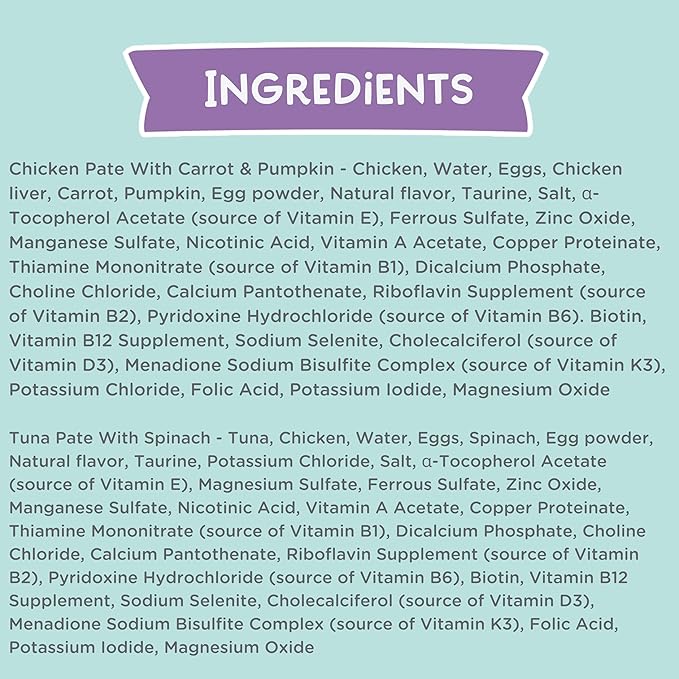 LOVE, NALA Grain-Free Wet Cat Food Pâté – 24 Pack – Natural Chicken & Fish Variety in Broth – Premium Whole Meat - Grain Free - Non GMO - Wet Food for Adult Cats