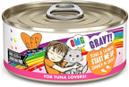 B.F.F. OMG - Best Feline Friend Oh My Gravy!, Tuna & Salmon Start Me Up with Tuna & Salmon, 5.5oz Can (Pack of 8)