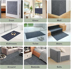 Cat Scratching Mat, Couch Cat Scratch Protector 78.7"x15.8", Cat Scratcher Self-Adhesive Carpet for Furniture Protection, Cat Scratch Post Replacement, DIY Cat Tree Climbing Shelves (Khaki)