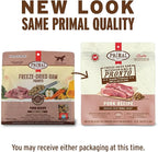 Primal Freeze Dried Dog Food, Pronto Mini Nuggets, Pork; Scoop & Serve, Complete & Balanced Meal; Also Use As Topper or Treat; Premium, Healthy, Grain Free, High Protein Raw Dog Food (25 oz)