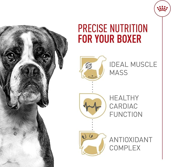 Royal Canin Boxer Adult Dry Dog Food, 17 lb bag