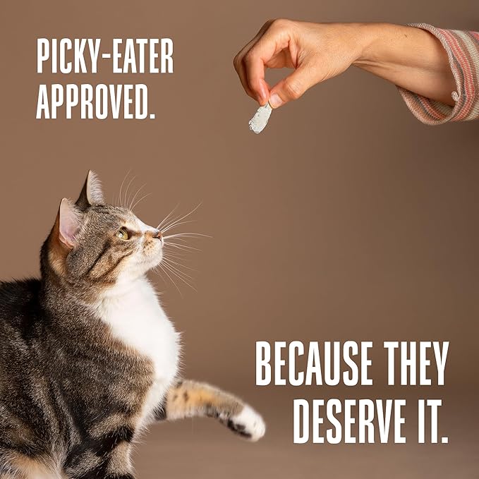 Whole Life Cat Just One Chicken Freeze Dried Cat Treats - Human Grade High Protein Food, Healthy Training Snacks, Freeze Dried Chicken Food Toppers, USA Made Natural Treats - 9 oz (Pack of 1)