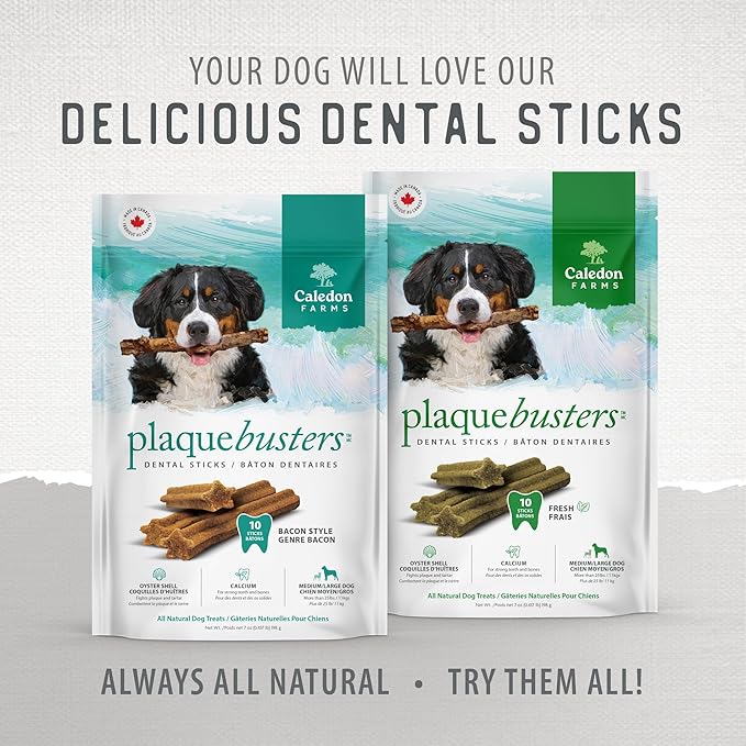 Caledon Farms Value Pack Plaque Busters Fresh 24.5oz/696g/ (4/cs)- 30ct