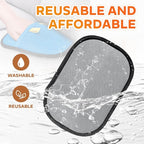 Reusable Pet Hair Remover Gloves – Electrostatic Lint & Fur Removal, Machine Washable Cleaning Gloves for Furniture, Clothes & Car (Blue)