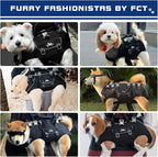 Dog Backpack Carrier - Spine-Friendly for Large Dogs(24-35lbs) Horizontal Design Dog Carrier with Adjustable Back Straps for Joint Injuries, Arthritis, Ideal for Stairs, Elderly Dogs(Size XL)