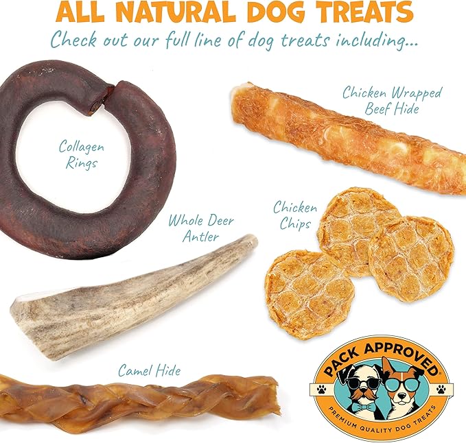Lamb Tripe - Single Ingredient & Dehydrated Dog Treats - Lamb Treats for Sensitive Stomach - No Hide Dog Chews Tripe - 10oz