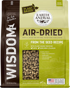 Earth Animal Wisdom Air Dried Dog Food | From The Seed Recipe Premium Natural Dog Food | Plant-Based | All Breeds & Ages | Made in The USA | 8 Pound Bag