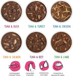 Weruva B.F.F. OMG - Best Feline Friend Oh My Gravy!, Tickle Me Pinks! Variety Pack, 2.8oz Can (Pack of 12)