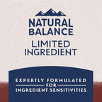Natural Balance Limited Ingredient Adult Dry Dog Food with Healthy Grains, Beef & Brown Rice Recipe, 4 Pound (Pack of 1)