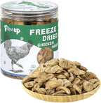 PAWUP Freeze Dried Chicken Heart Pet Treats, High Protein Freeze-Dried Pet Food for Dogs, Cats, Fresh Ingredient, 3.2 oz, Rawhide Free, Gluten&Grain Free