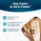 Blue Buffalo Tastefuls Flaked Wet Cat Food, Made with Natural Ingredients, Fish & Shrimp, 3-oz Cans (24 Count)