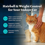 Blue Buffalo Wilderness High-Protein, Grain-Free Natural Dry Food for Adult Cats, Indoor Hairball Control, Chicken, 11-lb. Bag