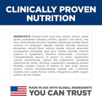 Hill's Science Diet Perfect Weight, Adult 1-6, Weight Management Support, Wet Cat Food, Salmon & Vegetables Stew, 2.9 oz Can, Case of 24