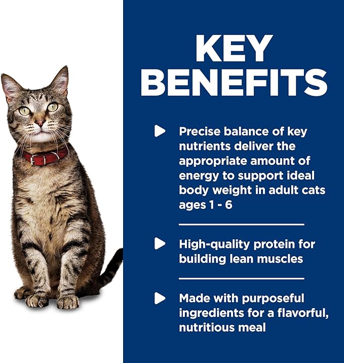 Hill's Science Diet Adult 1-6, Adult 1-6 Premium Nutrition, Wet Cat Food, Ocean Fish Minced, 2.9 oz Can, Case of 24