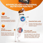 Origins 5-in-1 Dog Supplement - Powdered Food Topper w/Natural Omega 3 Fish Oil - Supports Healthy Digestion, Skin, and Coat - Helps Reduce Itching & Joint Inflammation (5 lbs)