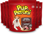 Pup-Peroni Dog Treats, Original Beef Flavor, 8.2 Ounce (Pack of 6), Made with Real Beef