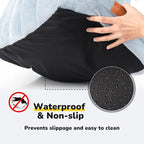 Cat Bed for Indoor Cats, Cat Cave with Reversible Cushion Pillow for All Season, Cat Beds for Indoor Cats, Kitty and Small Dogs, Soft Premium Cotton Cat Bed with Anti-Slip Bottom