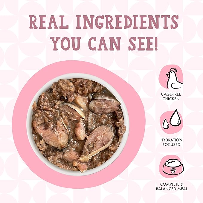 Weruva Cats in The Kitchen Kitten, Kitten Gone Wild, 3oz Can (Pack of 12)