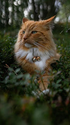 Beau's Bells 2 Extra Loud Cat & Dog Bells | Pet Tracker | Save Birds & Wildlife | Luxury Handmade Copper (Small)