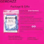 GEMDAZZ Sparkling Puppy Paw Print Charms in 925 Sterling Silver, Pave Dog Pawprint CZ Round Beads and Always in My Heart Charms, Gift for Animal Lover, fit European Women Bracelet/Necklace